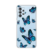 Silikonska futrola print Skin za Samsung A135 Galaxy A13 4G Blue butterfly.