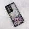 Futrola Frame Glitter za Samsung G998B Galaxy S21 Ultra 5G crna.