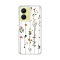 Silikonska futrola print Skin za Vivo Y16 Flower.