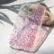 Futrola Glitter za iPhone 14 Pro ljubicasta.