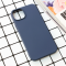 Futrola Nano Silikon za iPhone 15 Plus 6.7 tamno plava.