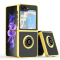 Futrola Ring Magnet za Samsung F731B Galaxy Z Flip 5 5G zuta.