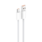 Data kabl LDNIO LS891 25W Fast Type C beli 1m.