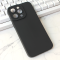 Futrola Silikon Pro Camera za iPhone 15 Pro Max 6.7 crna.