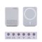 Power Bank baterija Magsafe REMAX RPP-509 Fantasy Series PD 20W + Wireless 15W Fast Charging 5000mAh beli.