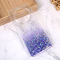 Silikonska futrola Glitter za Xiaomi Redmi A3 ljubicasta.