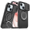 Futrola CamShield Ring stand za iPhone 15 crna.