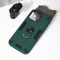 Futrola Hard Ring za iPhone 16 Pro Max 6.9 tamno zelena.