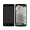 LCD Displej / ekran za Lenovo A2010+touch screen crni+frame.