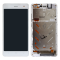 LCD Displej / ekran za Wiko JERRY 2+touch screen beli+frame SPO SH.