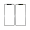 Staklo touchscreen-a za Iphone XS crno AAA.