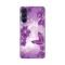 Silikonska futrola print za Samsung A156 Galaxy A15 5G Butterfly And Flowers.