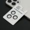 Zastita za kameru OCTAGON DIAMOND za iPhone 16 Pro (6.3)/16 Pro Max (6.9) srebrna (MS).