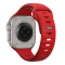 Narukvica za iPhone Apple watch 45/49mm crvena.