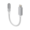 Adapter LDNIO LSY80i za slusalice iPhone Lightning na 3.5mm beli.