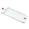 Staklo touchscreen-a za Iphone 6S sa frejmom white (MS).