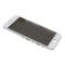 Staklo touchscreen-a za Iphone 7 sa frejmom + oca i polaroid white ORG (MS).