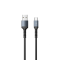 Data kabl REMAX Kayla II RC-C008 2.4 A Elastic TPE Aluminum Type C crni.