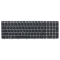 Tastatura za laptop HP 850 G3 sivi frame sa misem.
