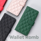 Futrola Wallet Romb za Samsung A055 Galaxy A05 crna.