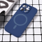Futrola Magsafe Pure color za iPhone 16 Pro plava.